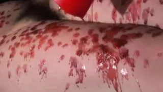 Japanese babe get tortured wit candle wax