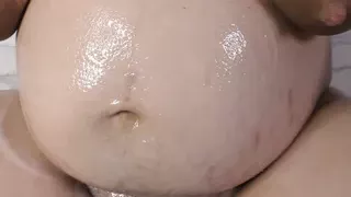 9 month pregnant cheating wife after no-condom bareback gangbang with creampies! - Cuckold roleplay - Milky Mari