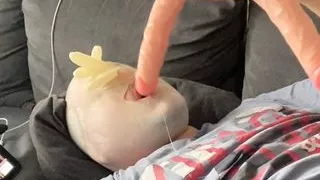 The Deep-Digger - Right down my Throat with Latex Glove over my Face