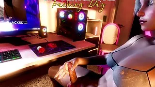 Big Black Cock Training Day