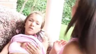 Selina licking lesbian teen pussy