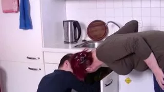 Mature slut takes the cock from behind (Full Muschi Original