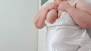 stroking my fat body