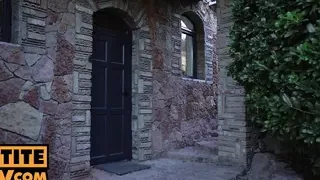 POV - Perfect threesome with Geisha Kyd and Zazie Skymm