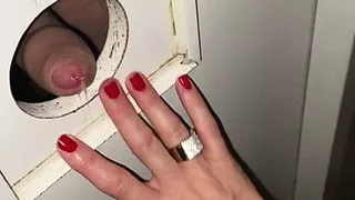 Fisting inside Adult bookstore