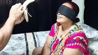 Playing with my stepmom so she sucks my dick