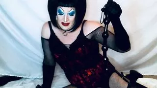 Daddy command Sissy Slut to use Anal Beads