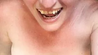 A video I sent to a 30st 420lb fella telling him how much I wanted to fuck him whilst I was wanking in the bath