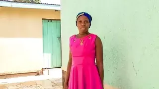 Black Nigerian Dinner Lady Gets Huge Ebony Cock For Lunch!