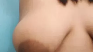 Big Tits Bhabhi Showing Boobs for promotion at office