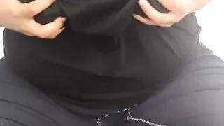 How brothel girls attract boys by showing them Hot Boobs