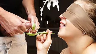 She doesn't know she ate my Cum in food.Game of Taste new LV. XSanyAny