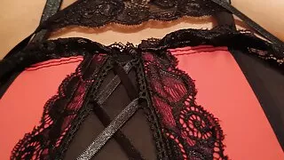 Lovetv feeling hot and sexy in lingerie