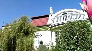 Jasmina Euro Only Anal Facial with Mugur & Lauro Giotto outdoor teasing, body stockings, Big Ass, Facial Cum, Teaser#3