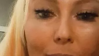 blow job sucking blowjob  bbw blonde milf
