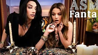 ASMR Fantasy - Trans Fortune Teller Ariel Demure Slides HER FORTUNE Into Satisfied Customer