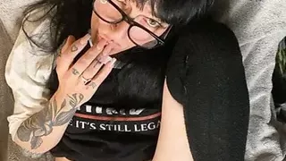 hot milf aewin is creamy when testing two new dildo's