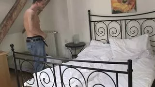 smart brother tricks bros girlfriend  after shower
