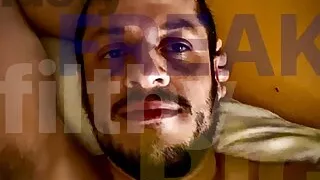 Nasty FREAK filthy PIG eating FROZEN LOAD,