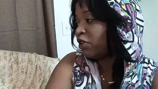 Kandi Kream ebony skinned bbw fucked by black cock