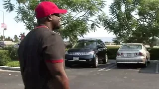 Melrose and Misty fuck a black cock in a threesome scene