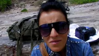 Busty blonde Reed fucks and gives Terry Reid a blowjob