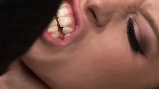 A sexy blonde with an unbridled desire for a hard big cock