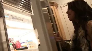 Britney Stevens allows two cocks to screw her ass open