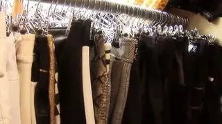 Three whores masturbate with sex toys in a lesbian threesome