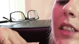 Busty MILF Cody sucks and fucks a big cock