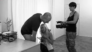 Angel Long sexy blonde gets fucked in POV even in the ass