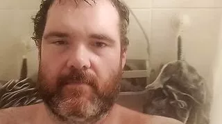 Bear in the shower