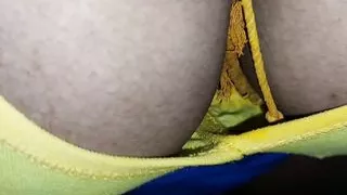 Tamilische Tante Mahi reitet ihren Mann im Petticoat