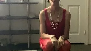 Sissy Michelle Fashion Show für Doc