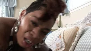 Mega Black Cock deep inside that tiny Hoe