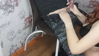 sucker orgasms in latex outfit