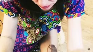 He Knows To Handles This Petite Cock Hungry Slut.