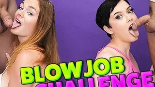 Blowjob Challenge - Jade and Samantha