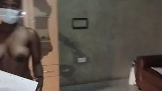 This big ass chick screams from a BBC on her birthday