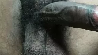 Hairy big dick of young boy