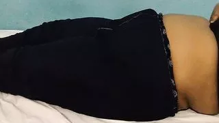 Step sister was in bed when sexually aroused