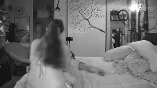 Secretly recording Getting a blowjob from a young latina MILF