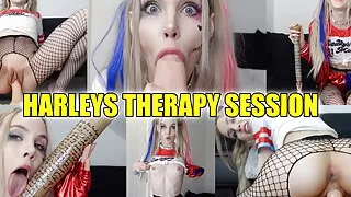 Harleys Therapy Session COSPLAY ROLE PLAY HARLEY QUINN TEASER