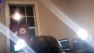 More Creampie Ebony Gets Creamy Cum Dripping Out