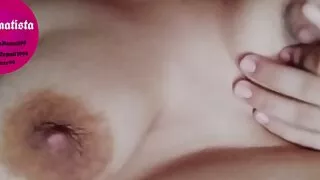 Massage pinching and pulling on Flor Amatista boobs boobs boobs boobs