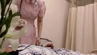 Asking an Angel in White to Stroke My Now-Exposed Dick in a Hospital Room -2