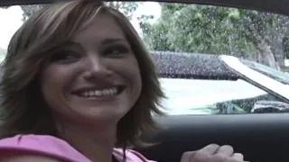 Busty blonde Naomi gives a blowjob and fucks with Sascha