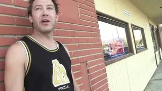 Busty blonde Mellanie Monroe gives a blowjob and gets fucked