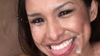 Nataly Rosa gets her ass and pussy fucked by two studs