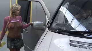 Two blondes Savannah and Francesca have a threesome fuck